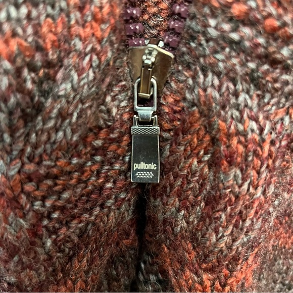 Pulltonic Iconic Mohair and Lambswool Full Zip Sweater Size XL - Picture 5 of 9